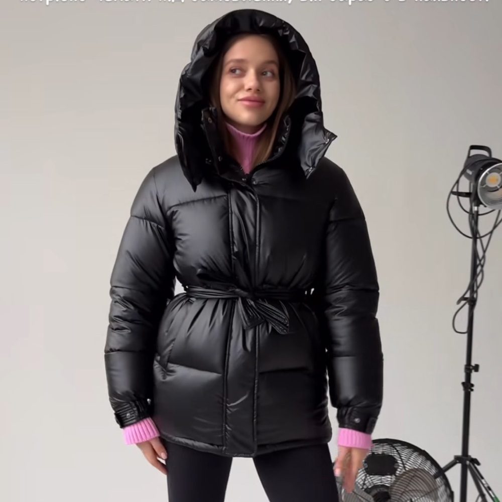 Women's Black Puffer Jacket